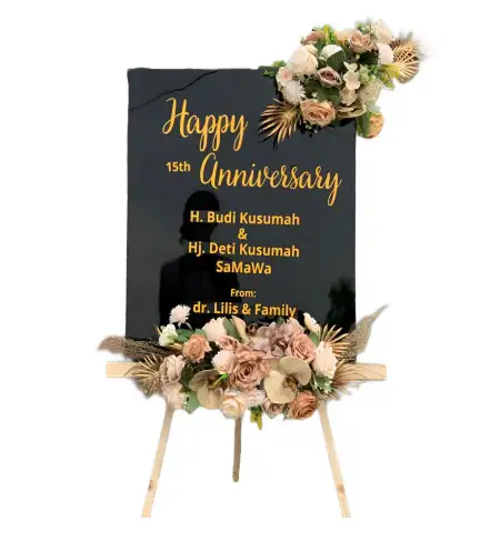 Papan Bunga Akrilik Rungkut Kidul