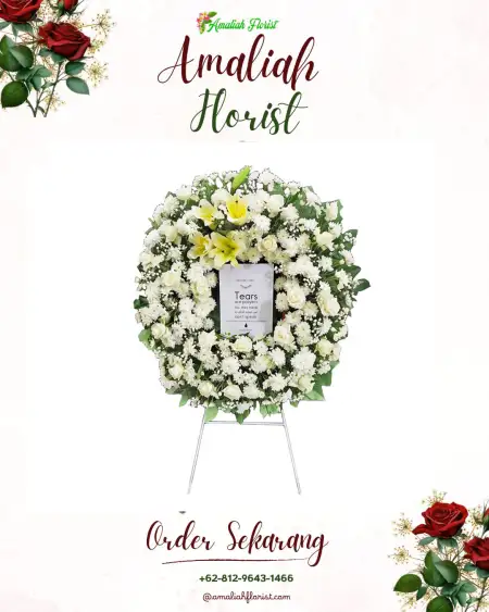 Krans Bunga Duka Rungkut Kidul